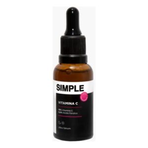 Ultra Sérum Vitamina C Pele Firme E Uniforme Simple Organic Todo Tipo De Pele Dia/noite